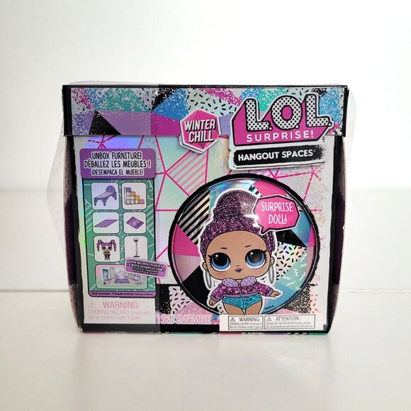LOL Surprise Winter Chill Hangout Space Furniture with Bling Queen Doll - BNIB - Picture 1 of 4